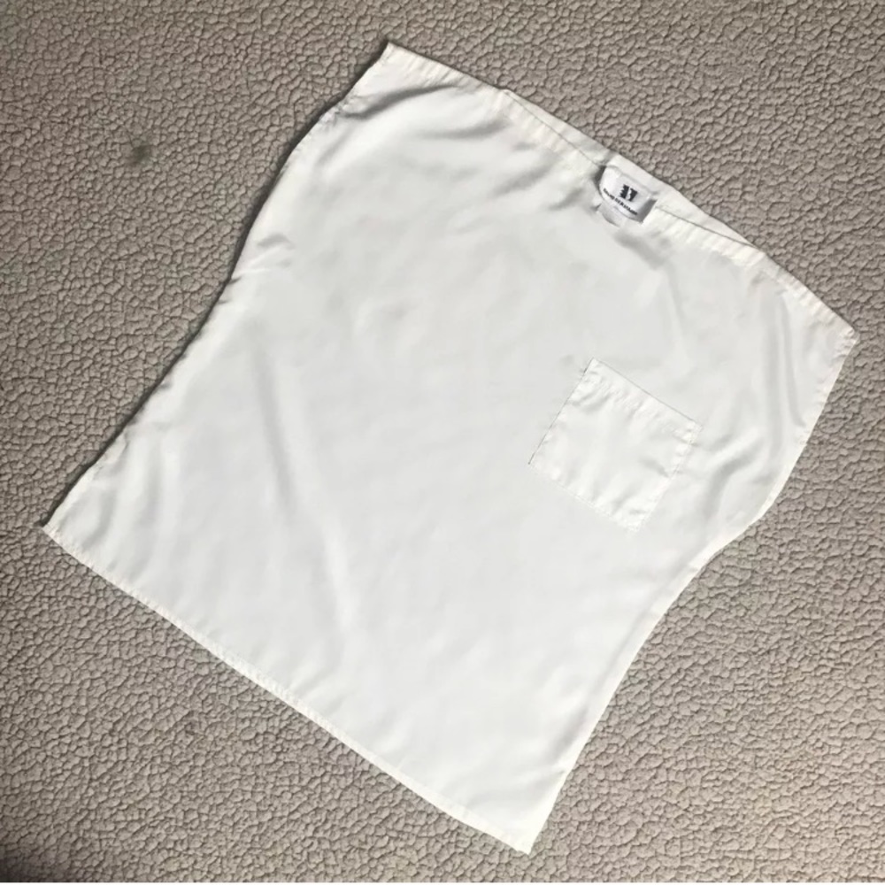 Cream Color Minimalist Boxy Blouse